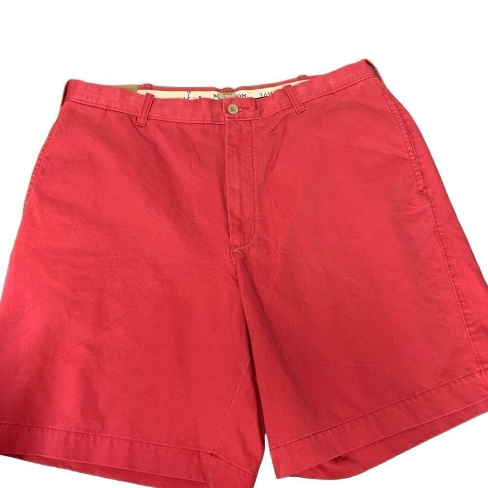 Madison Clothing Red Mens Sz 36 Shorts Spring Summer